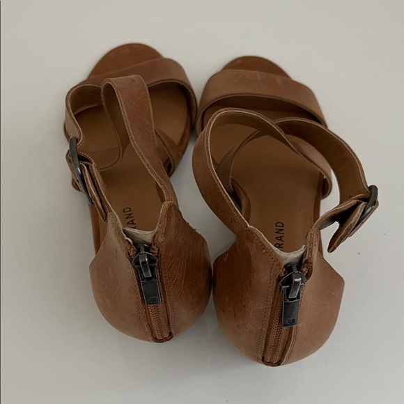 Lucky Brand Women's Brown Wedge Sandals - Picture 5 of 5